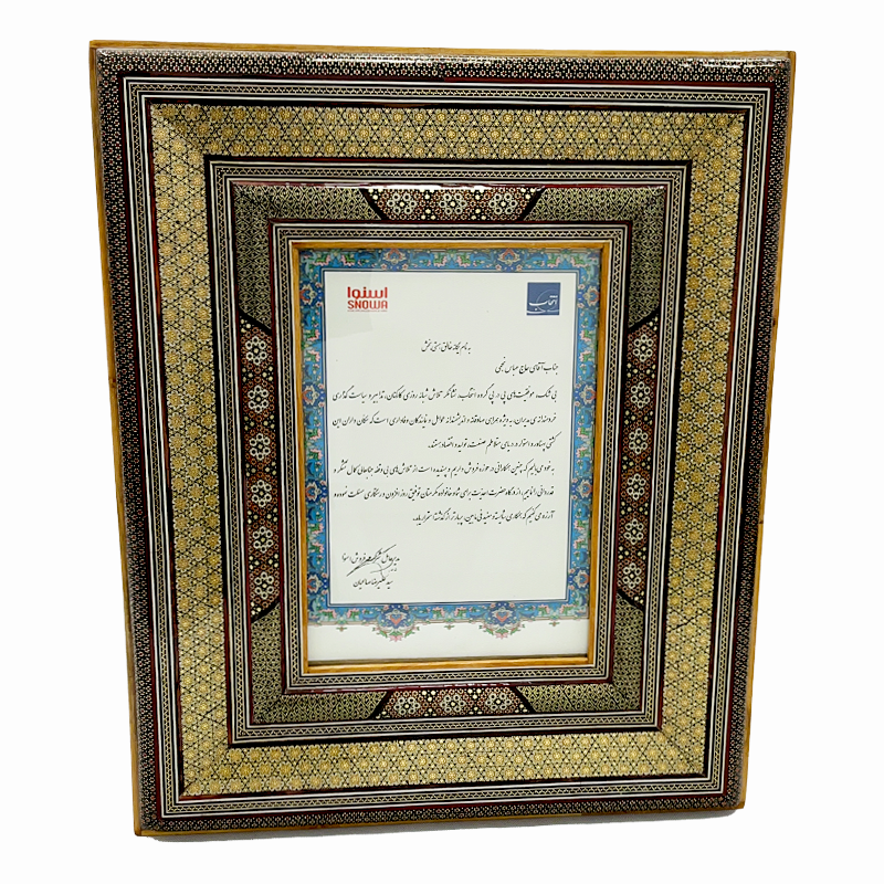 لوح تقدیر شرکت فروش اسنوا