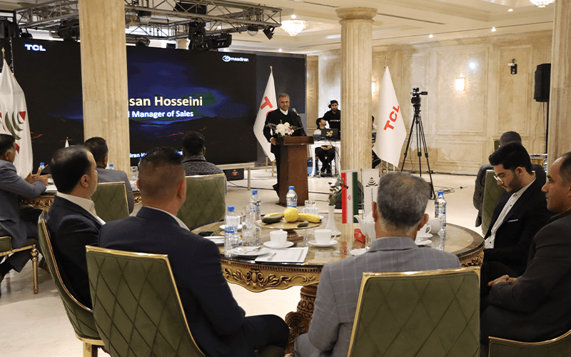 سمینار TCL در باغ بهرامی